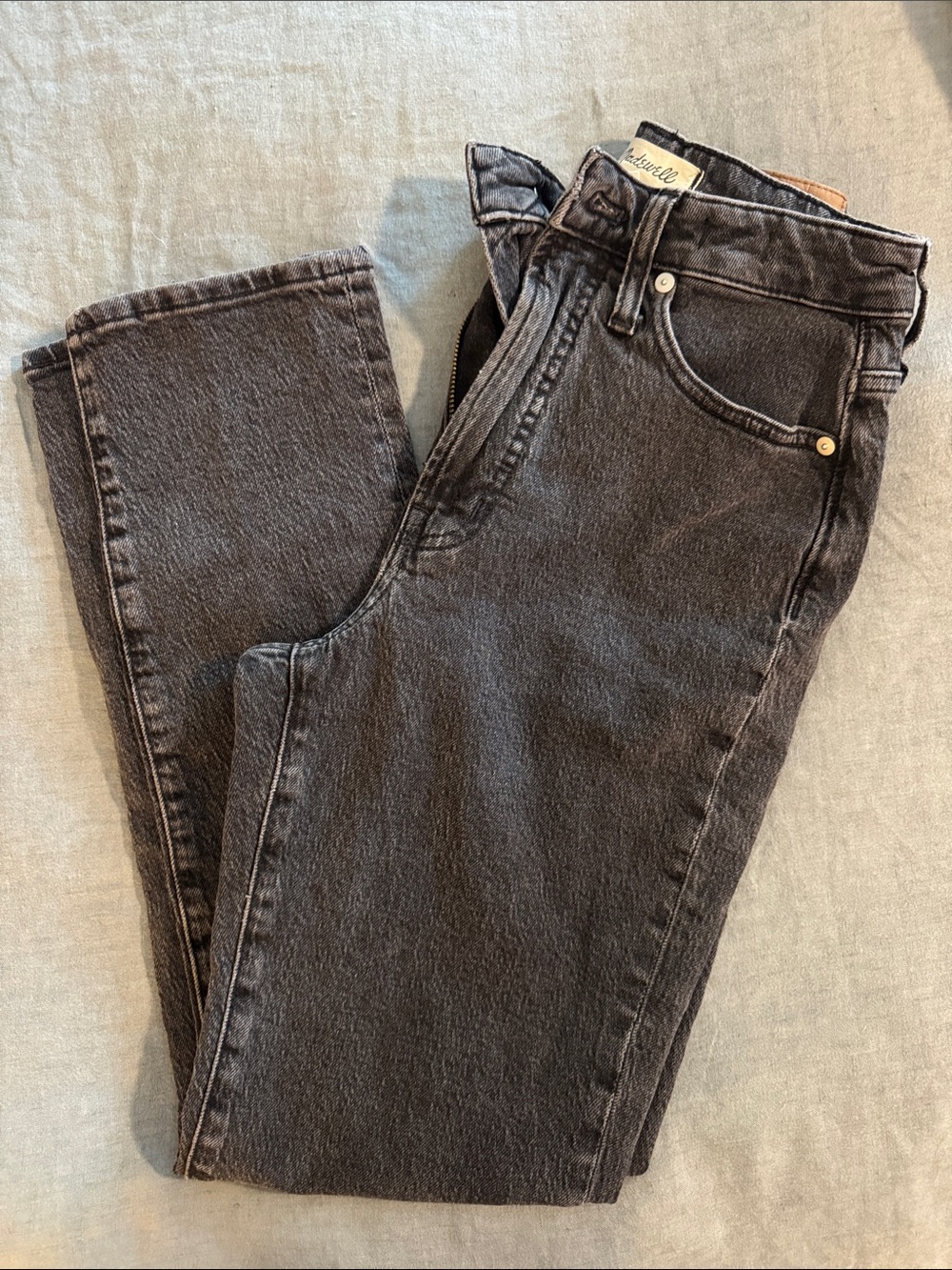 Madewell The Curvy Perfect Vintage Black  Jean